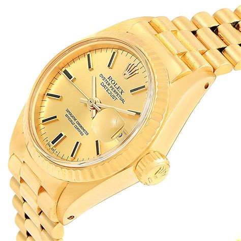 14k gold watch rolex